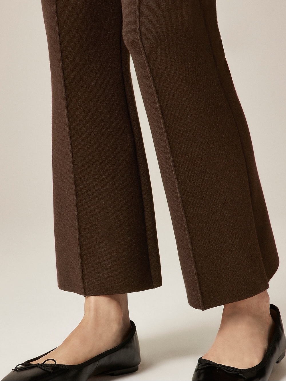 J Crew NWT New Delaney kickout sweater pant - Picture 4 of 12